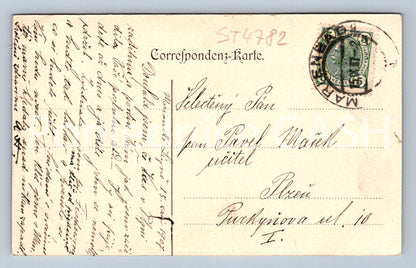 Postcard MARIANSKÉ LÁZNĚ (ST4782)