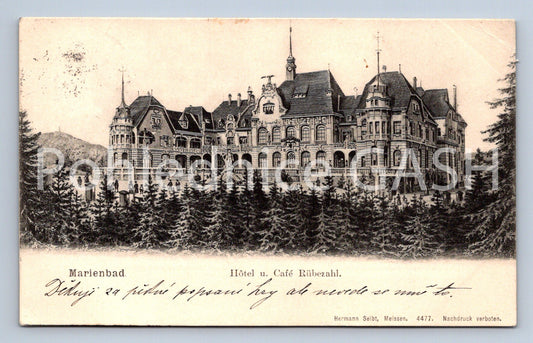 Postcard MARIANSKÉ LÁZNĚ (ST4782)