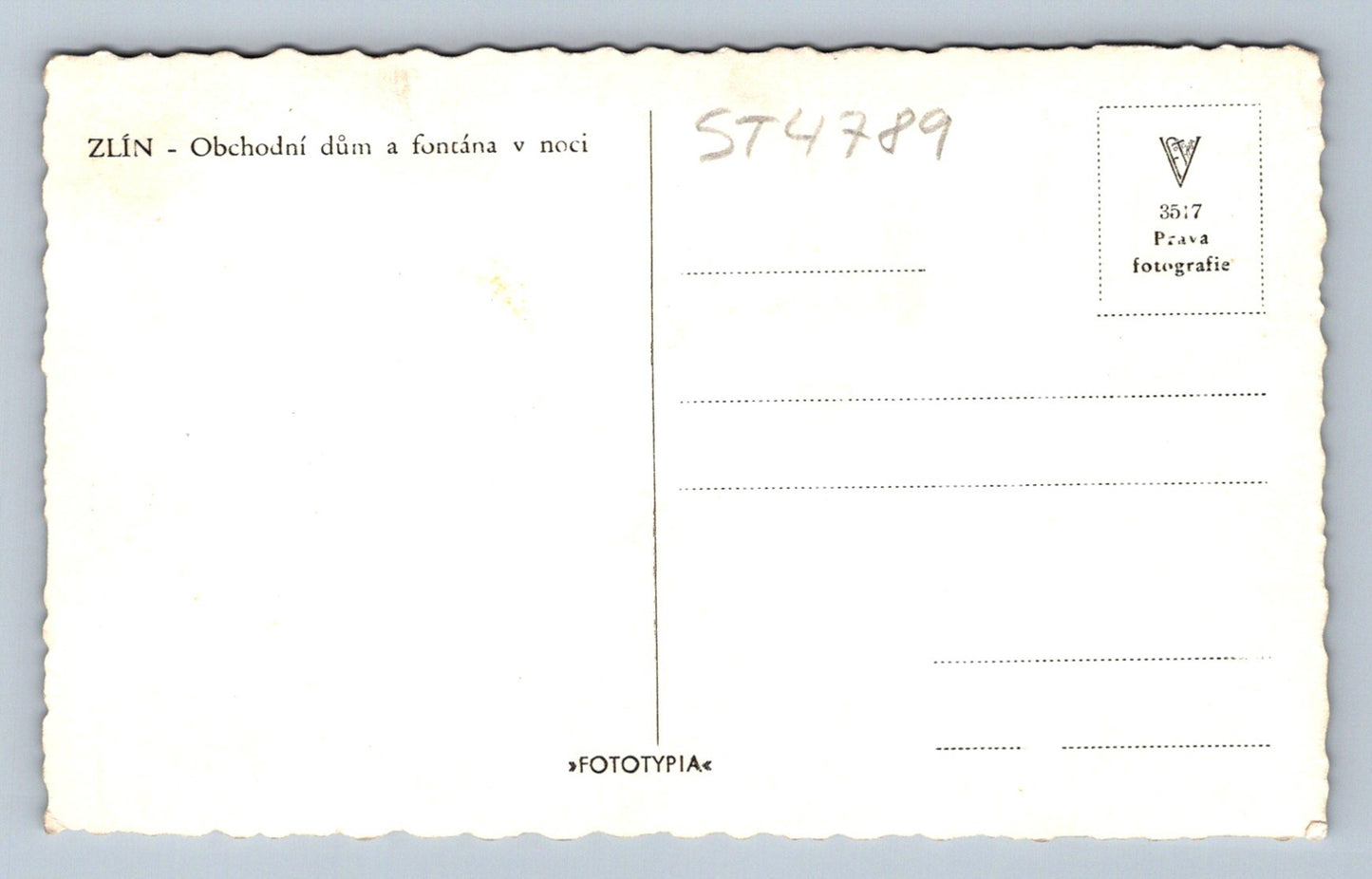 Pohlednice ZLÍN (ST4789)