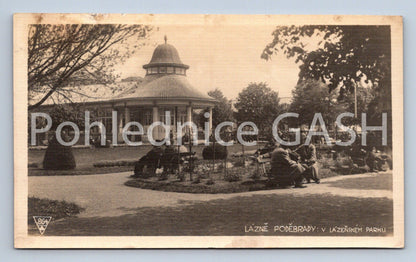 Postcard LÁZNĚ PODEBRADY (ST4803)
