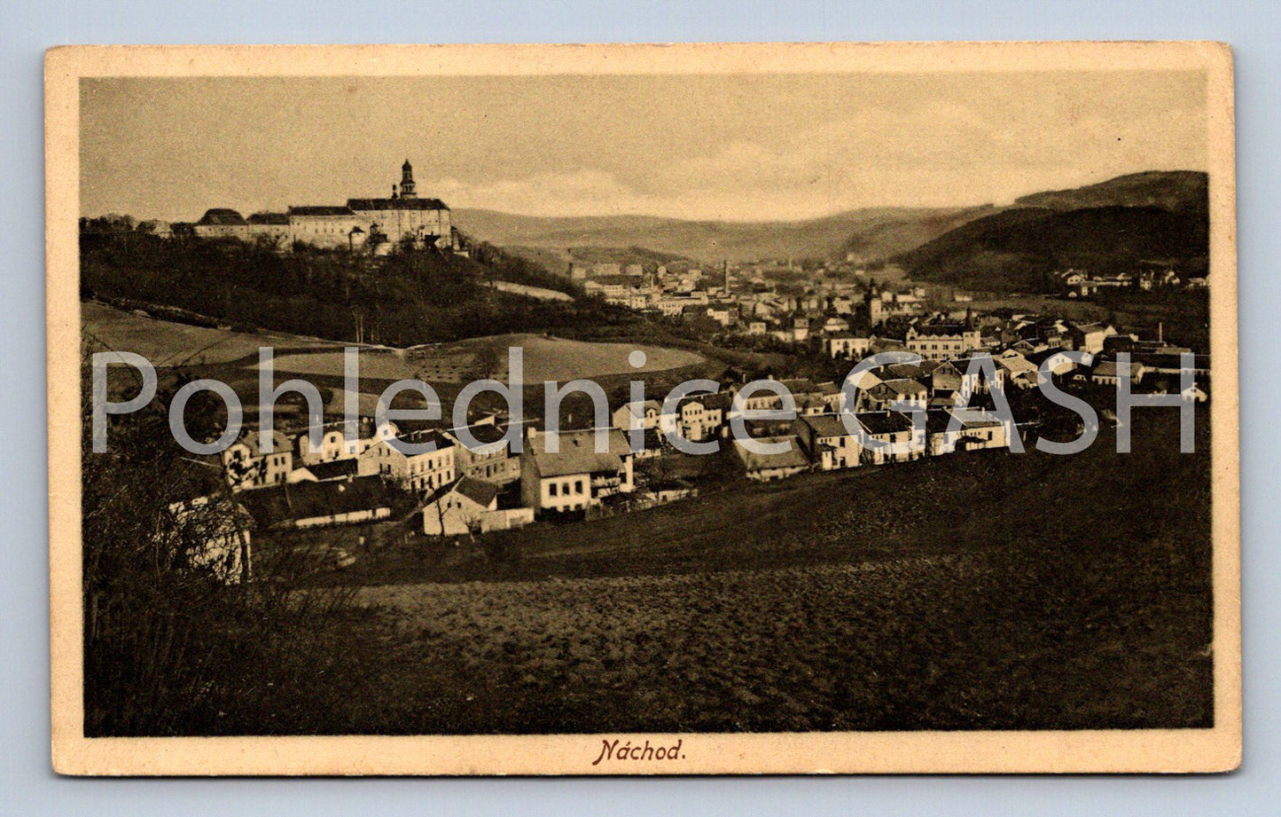 Postcard NÁCHOD (ST4804)