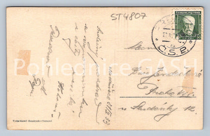 Postcard BOHEMIAN PARADISE SMALL ROCK (ST4807)