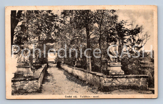 Postcard BOHEMIAN PARADISE - VALDŠTÝN (ST4811)