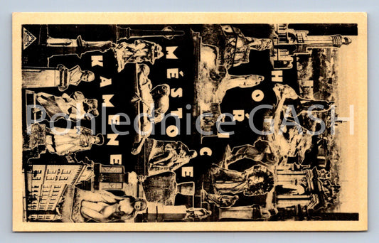 Postcard HOŘICE CITY OF STONE - COLLAGE (ST4817)