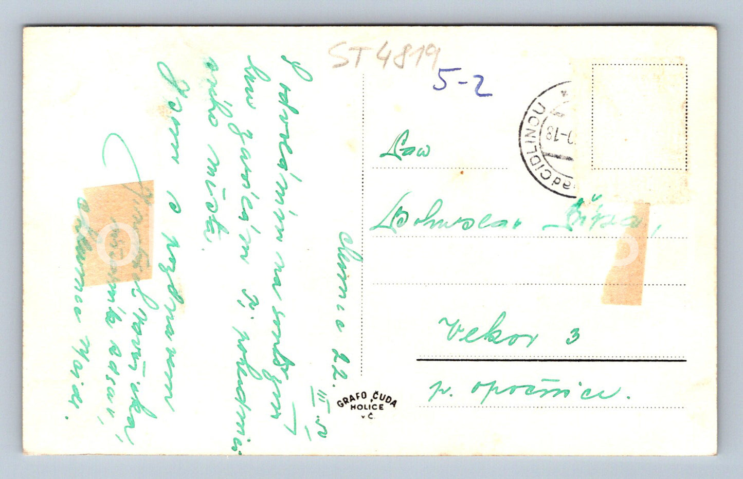 Postcard CHLUMEC NAD CIDLINOU - COLLAGE (ST4819)