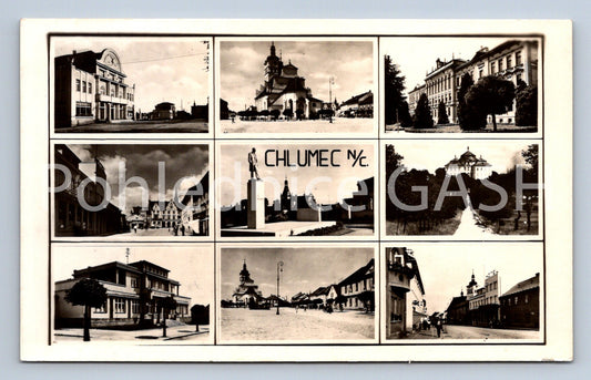 Postcard CHLUMEC NAD CIDLINOU - COLLAGE (ST4819)