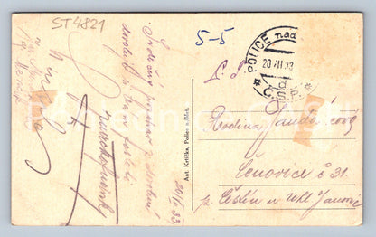 Postcard STAR AT THE POLICE STATION OVER METUJÍ - COLLAGE (ST4821)