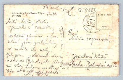Postcard KRKONOSE - ŠPINDLERŮV MLÝN (ST4823)
