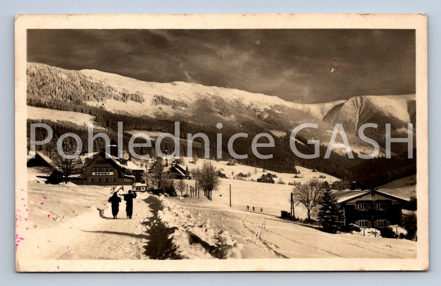 Postcard KRKONOSE - ŠPINDLERŮV MLÝN (ST4823)