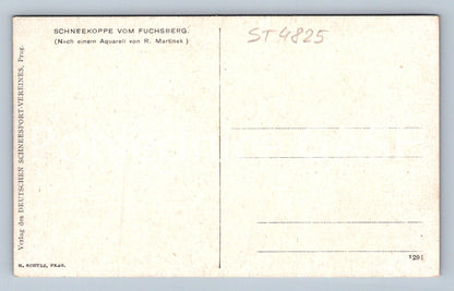 Postcard SNOOP FROM THE FUCHSBERG (ST4825)