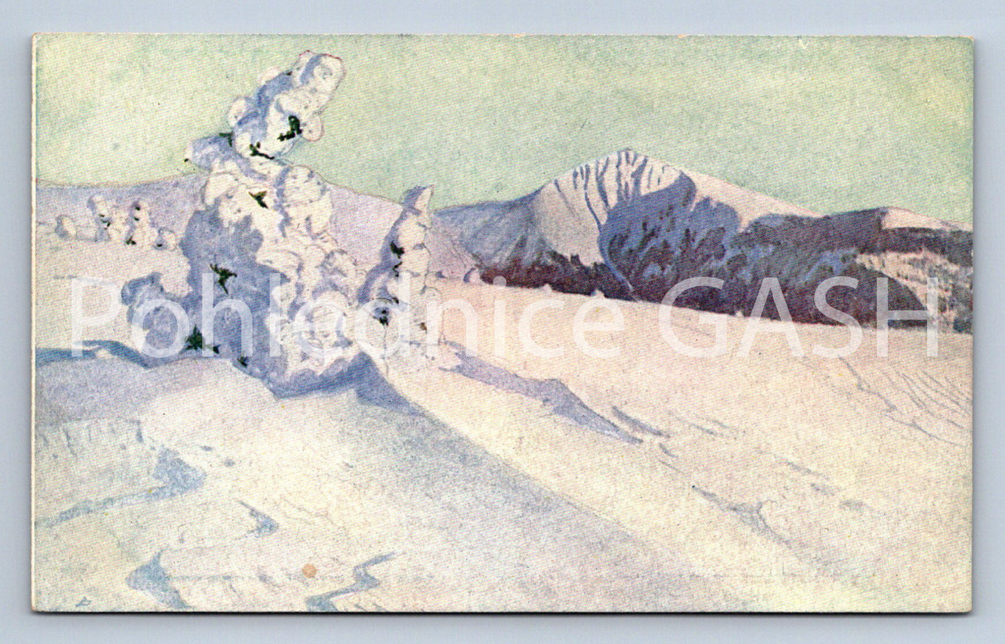 Postcard SNOOP FROM THE FUCHSBERG (ST4825)