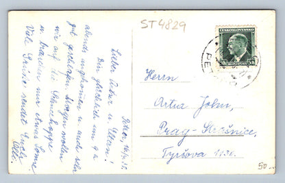 Postcard KRKONOSE - IN THE BLUE VALLEY (ST4829)