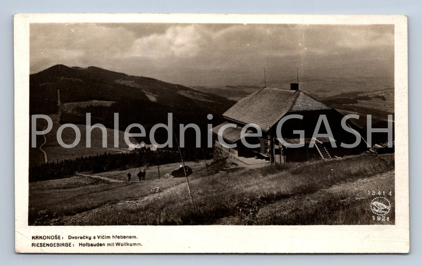 Postcard KRKONOSE (ST4837)