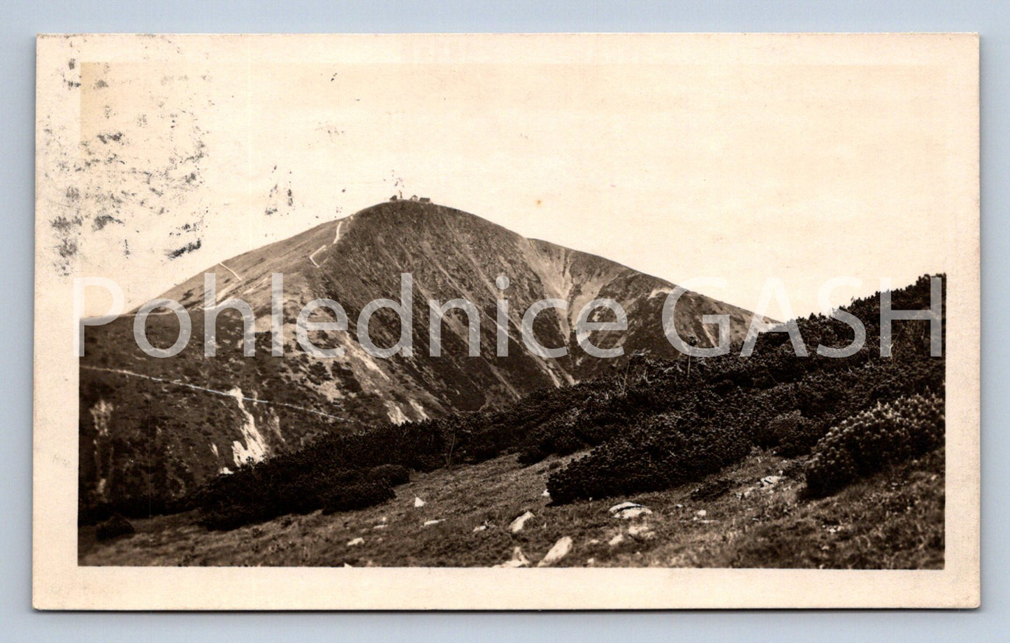 Postcard SCHNEEKOPPE 1605 M. Ü. M. (ST4844)