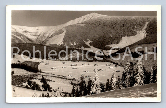 Postcard KRKONOSE - PEC UNDER SNOW (ST4848)