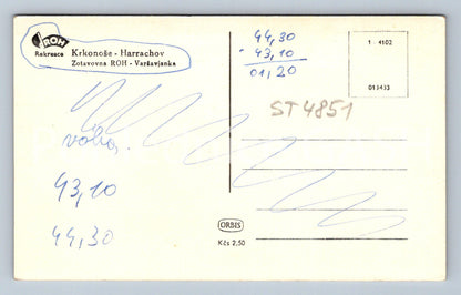 Postcard KRKONOSE - HARRACHOV (ST4851)