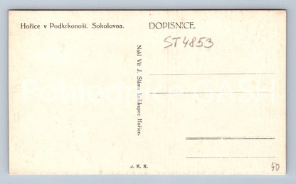 Postcard HOČICE IN THE KRKONOSÍ MOUNTAINS - FOKOLOVNA (ST4853)