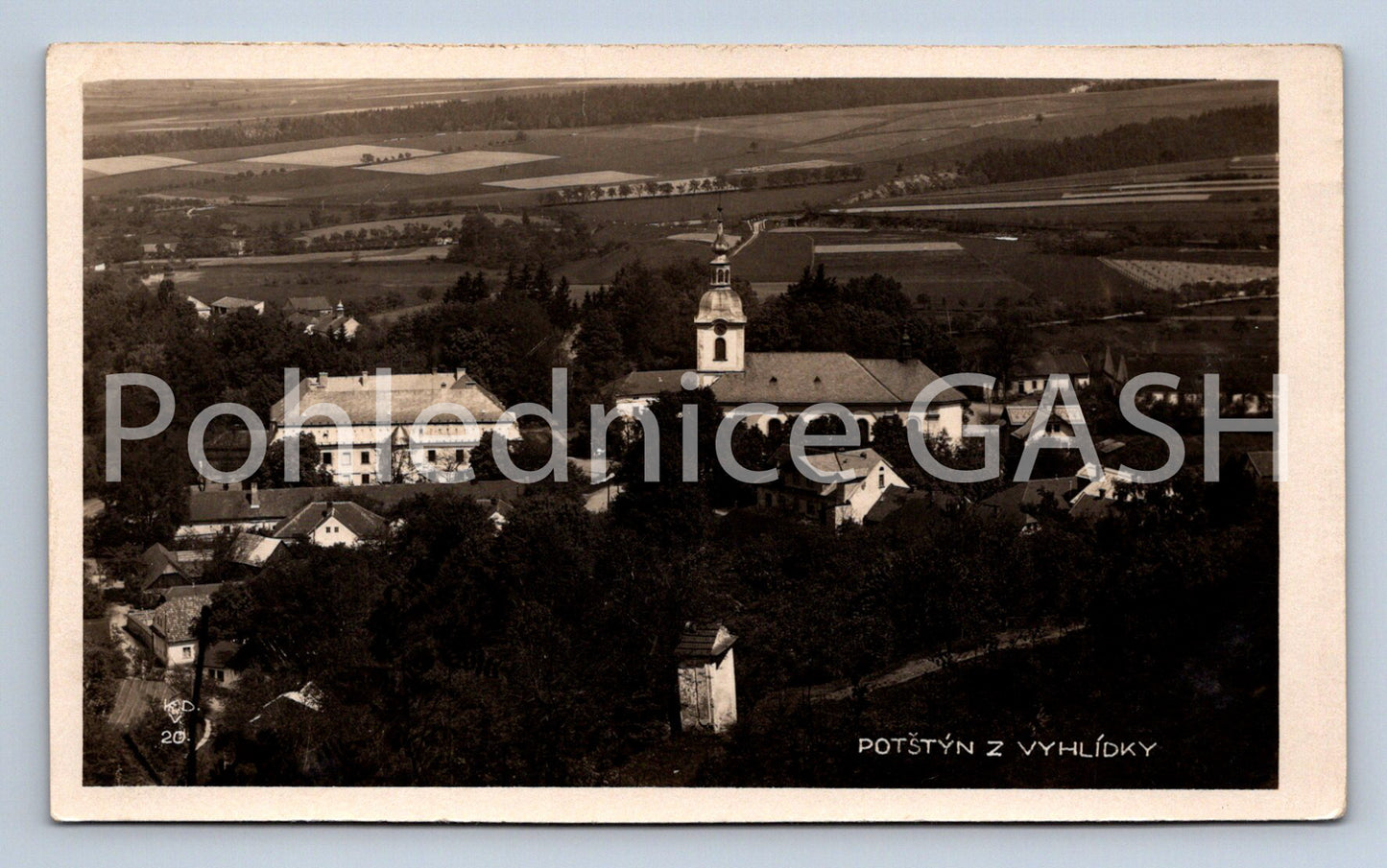 Postcard POSTMAN (ST4854)