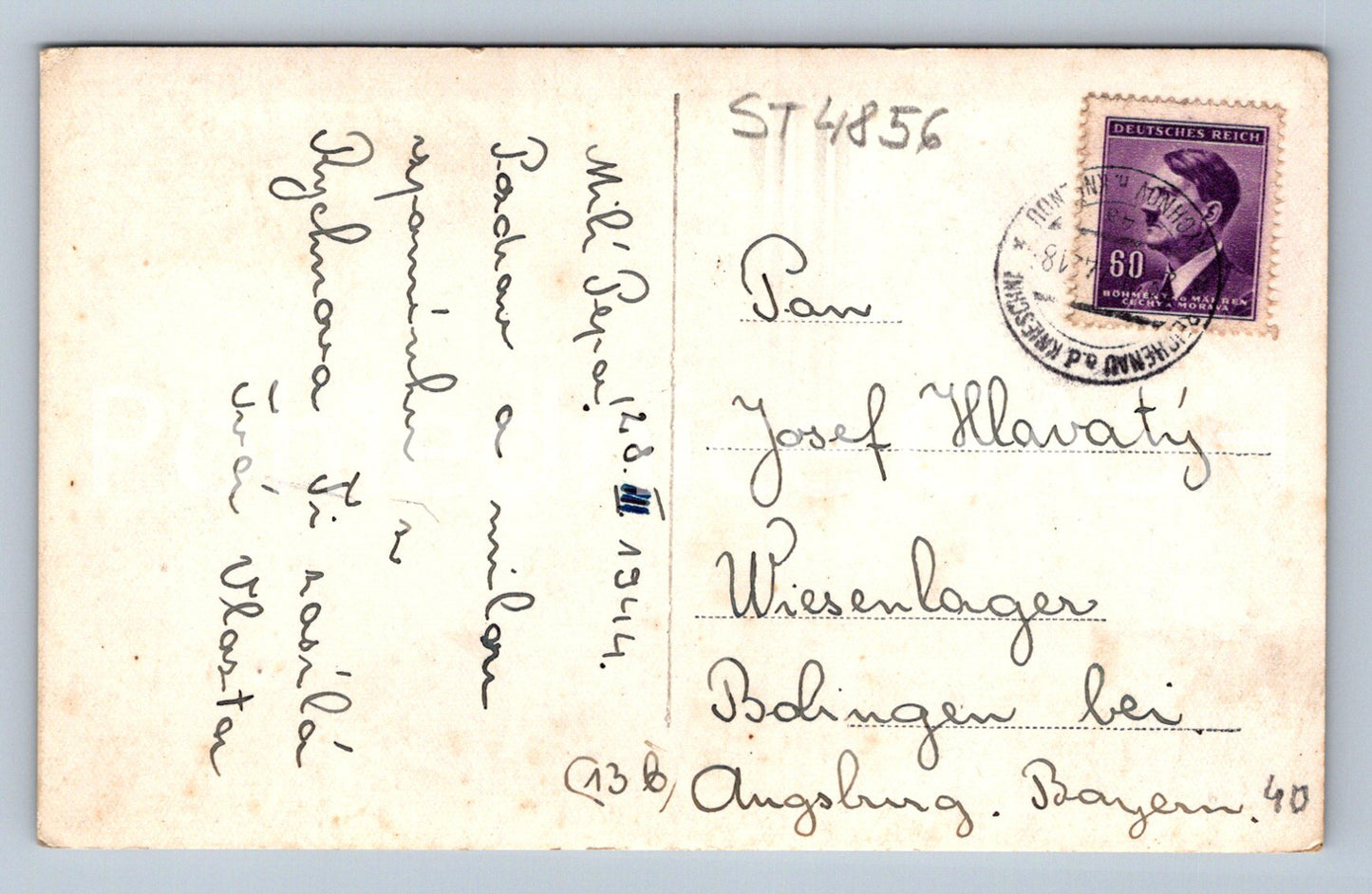 Postcard RYCHNOV NAD KNĚŽNOU (ST4856)