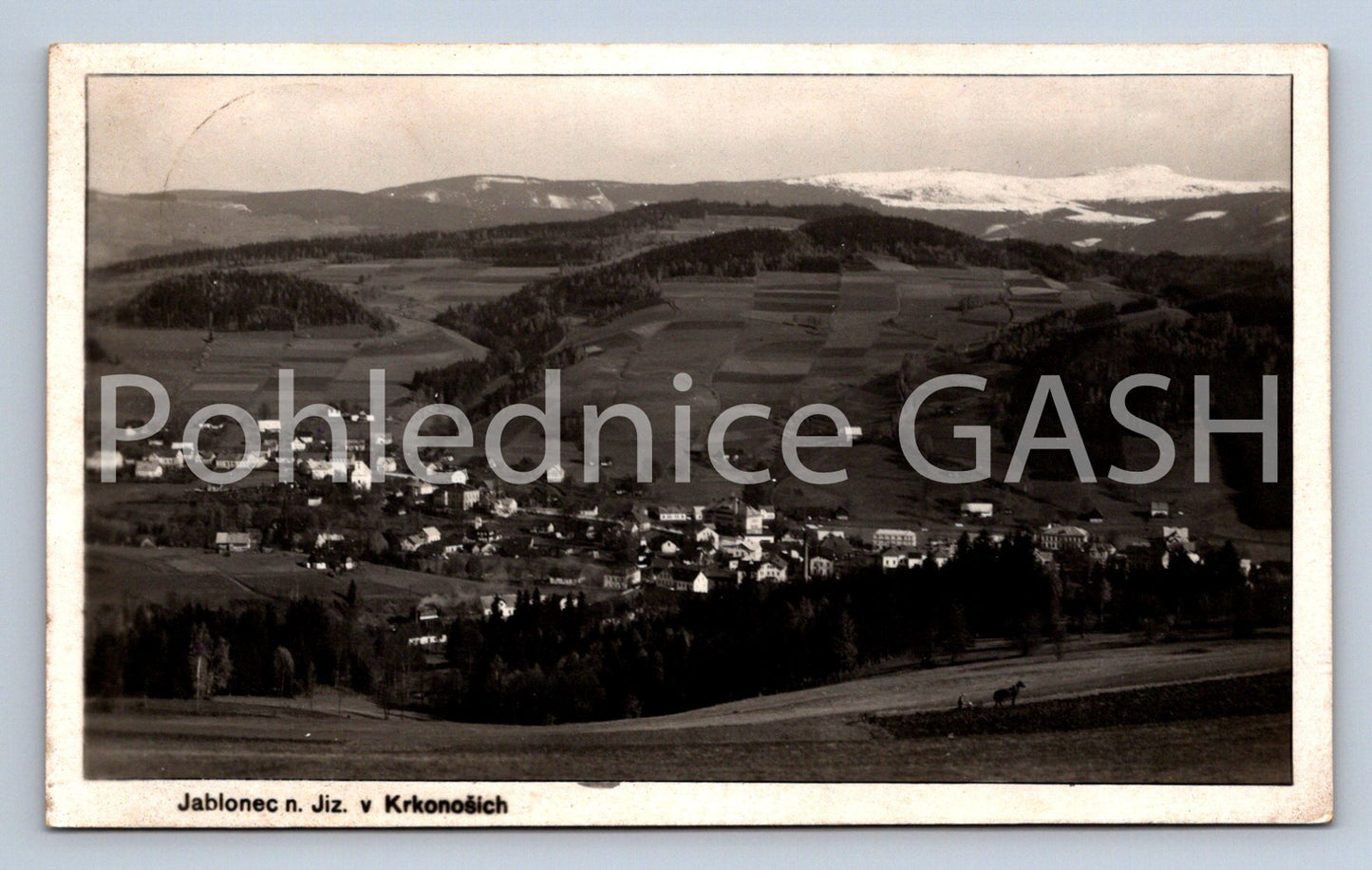 Pohlednice JABLONEC NAD JIZEROU V KRKONOŠÍCH (ST4858)