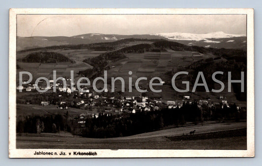 Pohlednice JABLONEC NAD JIZEROU V KRKONOŠÍCH (ST4858)