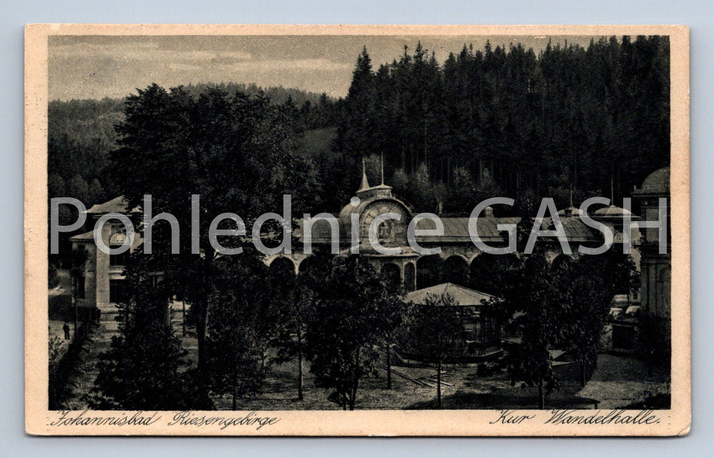 Postcard JOHANNISBAD IM RIESENGEBIRGE (ST4861)