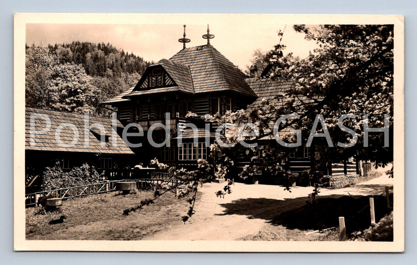 Postcard BARTON'S COTTAGE - HELL NEAR NOVÉ MÉSTO NAD METUJÍ (ST4866)