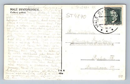 Postcard MALE SVATOŇOVICE (ST4870)