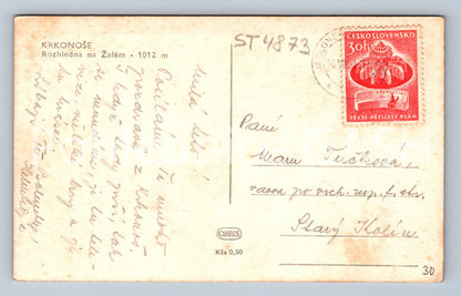 Postcard KRKONOSE (ST4873)