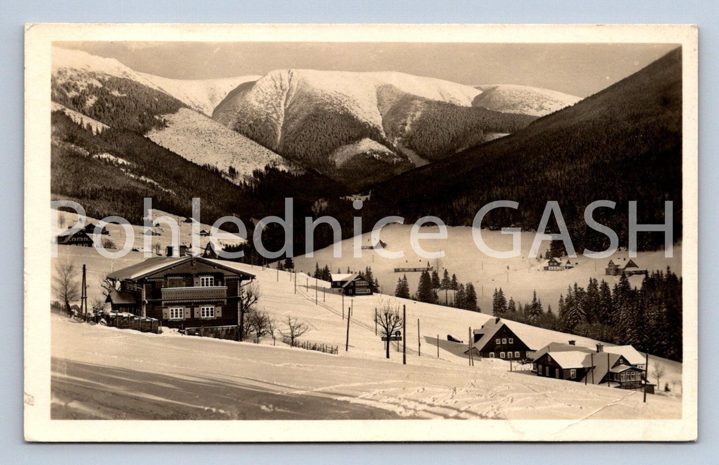 Postcard KRKONOSE (ST4877)