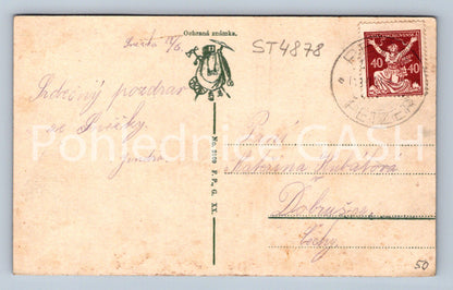 Postcard KRKONOSE - SNOW (ST4878)