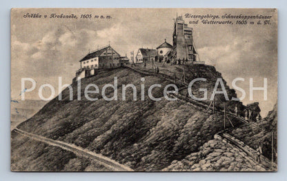 Postcard KRKONOSE - SNOW (ST4878)