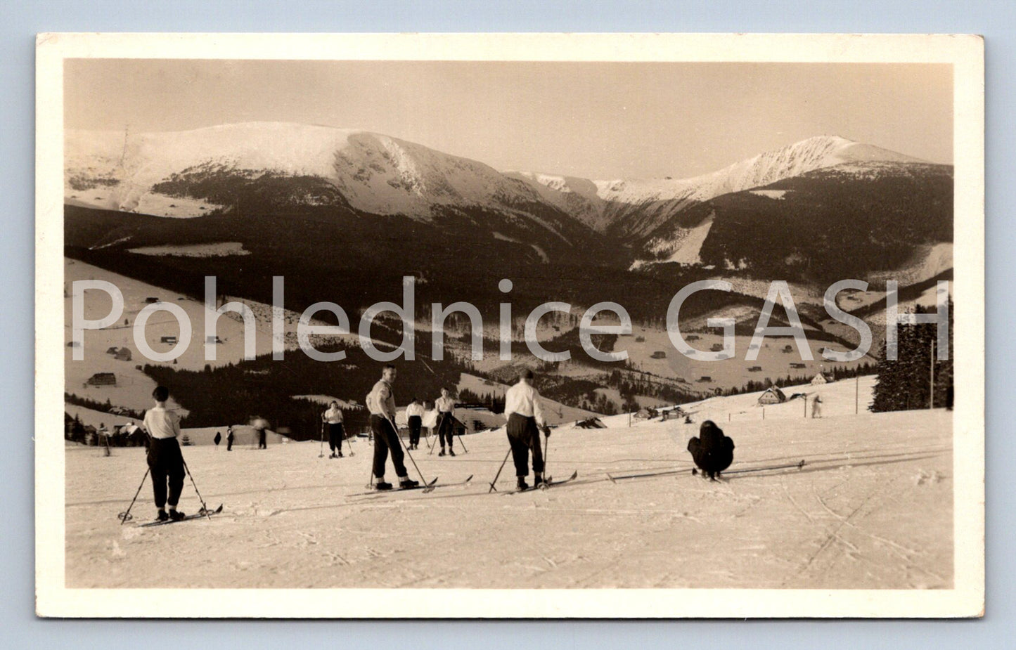 Postcard KRKONOSE (ST4892)