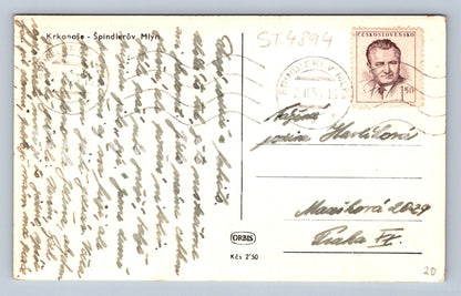 Postcard KRKONOSE (ST4894)