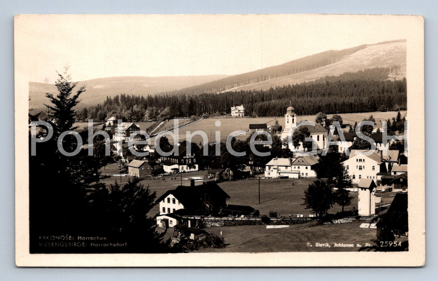 Postcard KRKONOSE (ST4895)