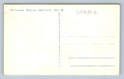 Postcard BELLEVUE RESTAURANT 860 MNM (ST4897)