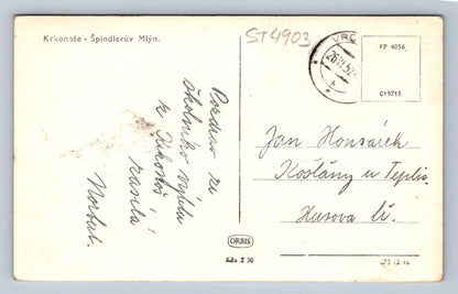 Postcard KRKONOSE MOUNTAINS - SPINDLER MILL (ST4903)