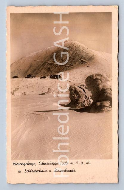 Postcard KRKONOSE - SNOW (ST4904)