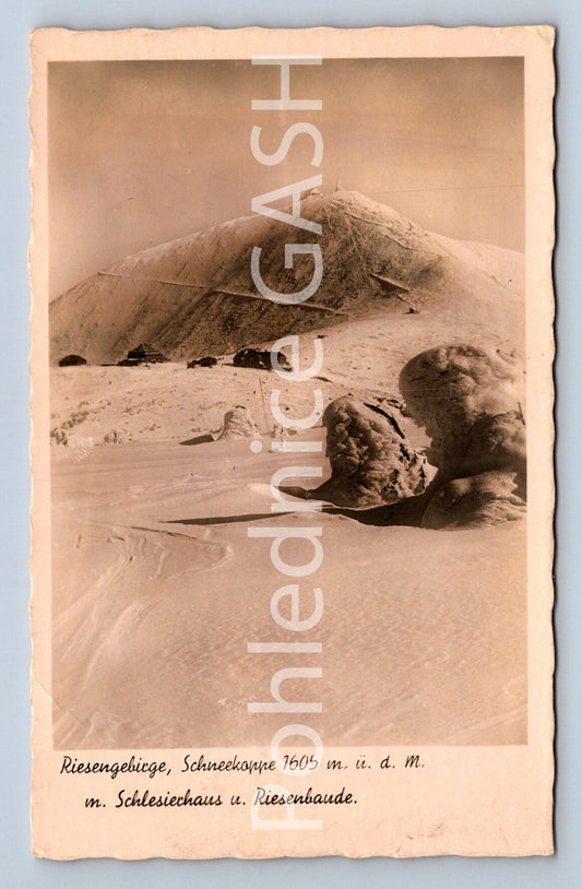 Postcard KRKONOSE - SNOW (ST4904)