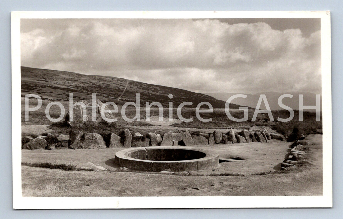 Postcard KRKONOS - SOURCE OF THE ELBE (ST4908)