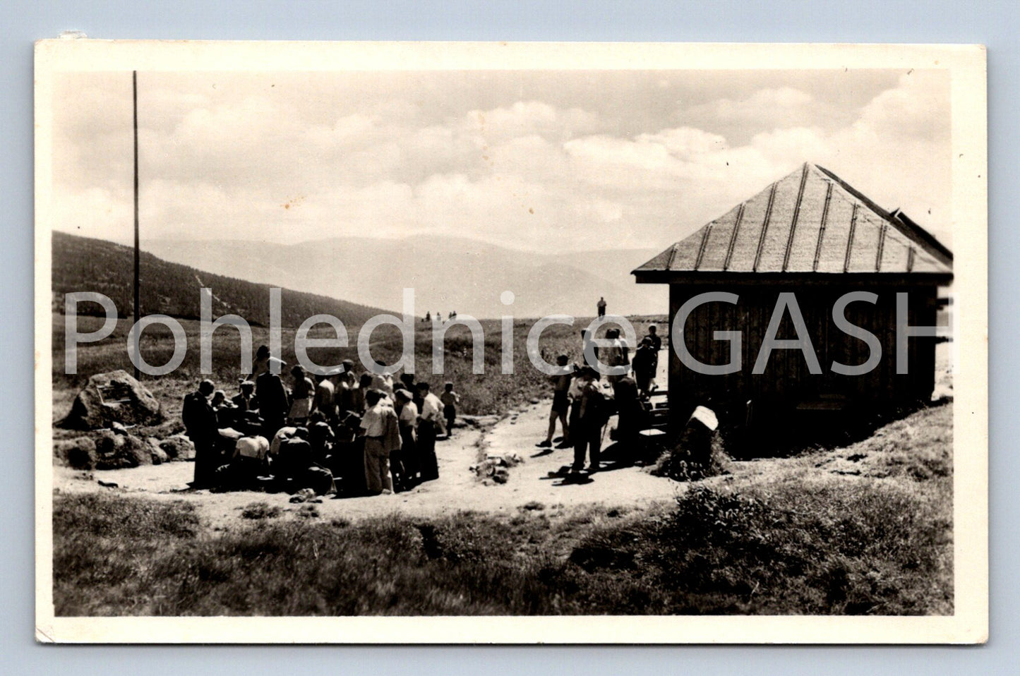 Postcard KRKONOS - SOURCE OF THE ELBE (ST4909)