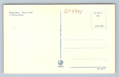 Postcard HARRACHOV IN THE KRKONOSZIE (ST4911)