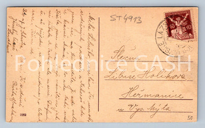 Postcard KRKONOSE - JÁNSKÉ LÁZNĚ (ST4913)