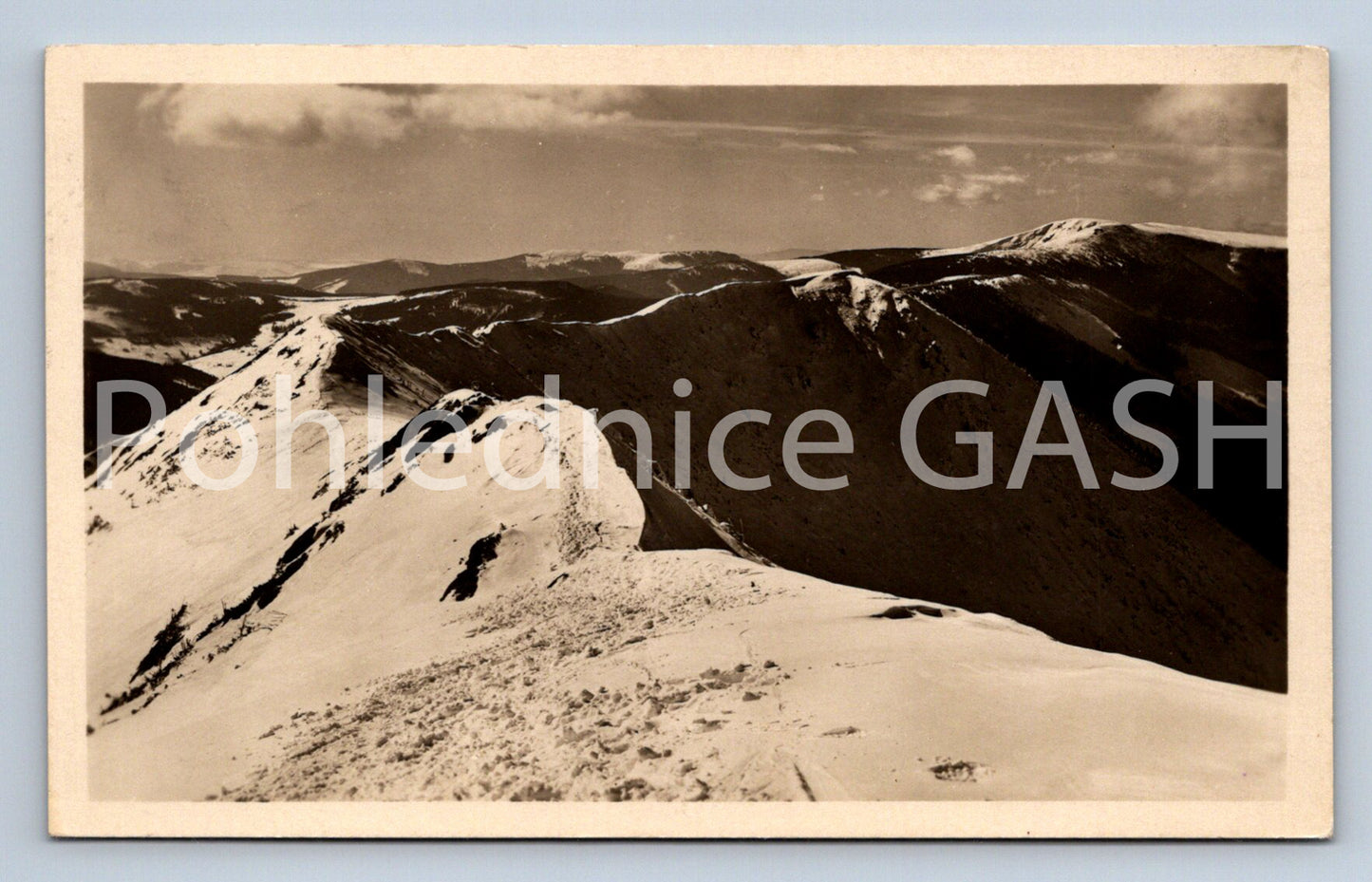 Postcard KRKONOSE - GOAT HIPS (ST4920)