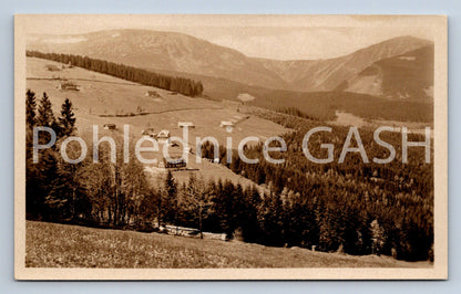 Postcard KRKONOSE - PEC UNDER SNOW (ST4926)