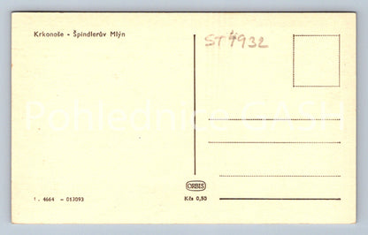 Postcard KRKONOSE - ŠPINDLERŮV MLÝN (ST4932)