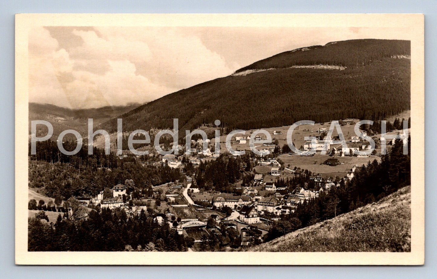Postcard KRKONOSE - ŠPINDLERŮV MLÝN (ST4932)