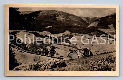 Postcard KRKONOSE - PEC UNDER SNOW (ST4936)