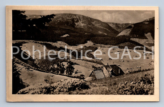 Postcard KRKONOSE - PEC UNDER SNOW (ST4936)