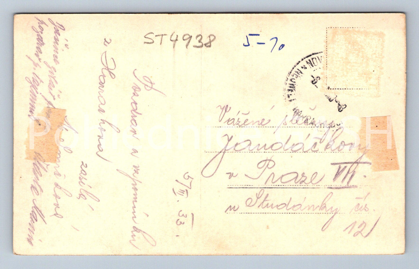 Postcard NEW WORLD - HARRACHOV - KRKONOSE (ST4938)